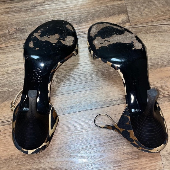 Nina | Giorgi Leopard Rhinestone Heels - Picture 4 of 5